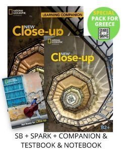 NEW CLOSE UP B2+ SPECIAL PACK FOR GREECE (STUDENTS BOOK-SPARK-COMPANION-TESTBOOK-NOTEBOOK)