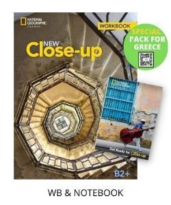 NEW CLOSE UP B2+ WORKBOOK SPECIAL PACK FOR GREECE (WORKBOOK- NOTEBOOK)