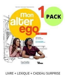 MON ALTER EGO 1 PACK (LIVRE + LEXIQUE + CADEAU SURPRISE)