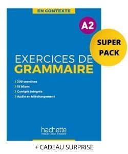 EXERCICES DE GRAMMAIRE EN CONTEXTE A2 SUPER PACK (+ CADEAU SURPRISE) EXERCICES DE GRAMMAIRE EN CONTEXTE A2 SUPER PACK (+ CADEAU SURPRISE)