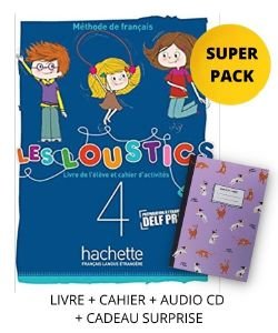 LES LOUSTICS MINI VOLUME 4 A1 SUPER PACK (LIVRE + CAHIER + LEXIQUE + CADEAU SURPRISE)