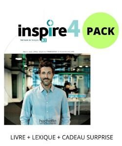 INSPIRE 4 PACK (LIVRE + LEXIQUE + CADEAU SURPRISE)