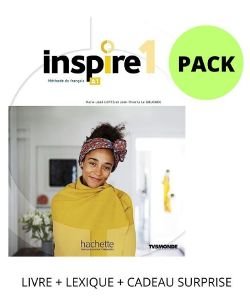 INSPIRE 1 PACK (LIVRE + LEXIQUE + CADEAU SURPRISE)