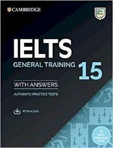 CAMBRIDGE IELTS 15 GENERAL TRAINING SELF STUDY PACK (+ DOWNLOADABLE AUDIO) 108192003