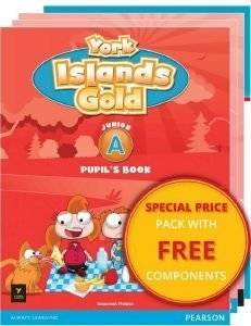 YORK ISLANDS GOLD JUNIOR A PACK (STUDENTS BOOK + WORKBOOK + GRAMMAR   COMPANION + NEW ALPHABET) ��������� ����