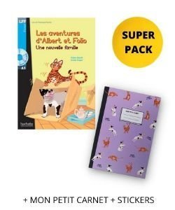 ALBERT ET FOLIO UNE NOUVELLE FAMILLE SUPER PACK (+ MON PETIT CARNET + STICKERS) ALBERT ET FOLIO UNE NOUVELLE FAMILLE SUPER PACK (+ MON PETIT CARNET + STICKERS)
