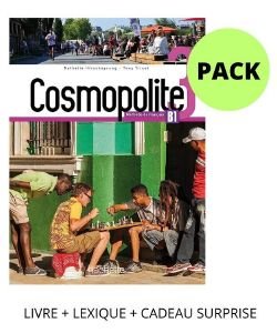 COSMOPOLITE 3 PACK (LIVRE + LEXIQUE + CADEAU SURPRISE)