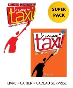 LE NOUVEAU TAXI! 1 SUPER PACK (LIVRE + CAHIER + CADEAU SURPRISE)