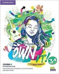 OWN IT! COMBO A 3 STUDENTS BOOK &  WORKBOOK (+ DIGITAL PACK) ��������� ����