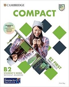 COMPACT FIRST STUDENTS BOOK PACK (+ CD-ROM + W/B + ONLINE AUDIO) 3RD ED