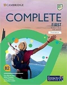 COMPLETE FIRST STUDENTS BOOK WITH ANSWERS 3RD ED ��������� ����