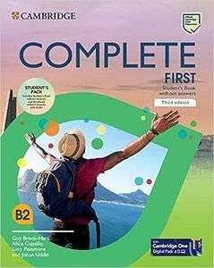 COMPLETE FIRST STUDENTS BOOK PACK (+ WORKBOOK + ON LINE AUDIO) 3RD ED ��������� ����