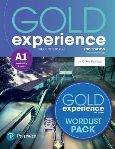 GOLD EXPERIENCE A1 STUDENTS BOOK PACK (+ ONLINE PRACTICE + E-BOOK + WORDLIST) 2ND ED 108193098