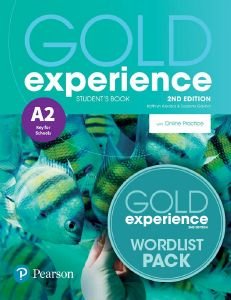 GOLD EXPERIENCE A2 STUDENTS BOOK PACK (+ EBOOK + ONLINE PRACTICE + WORDLIST) 2ND ED 108193099
