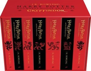 HARRY POTTER GRYFFINDOR HOUSE EDITIONS PAPERBACK BOX SET