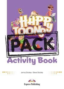 HAPPY TOONS ONE YEAR COURSE (JUNIOR A+B) ACTIVITY BOOK (+ DIGIBOOKS APP)