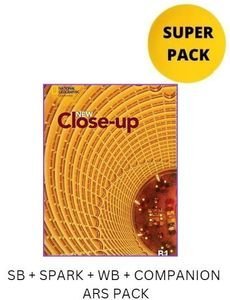 NEW CLOSE UP B1 SUPER PACK (STUDENTS BOOK + SPARK + WB + COMPANION)