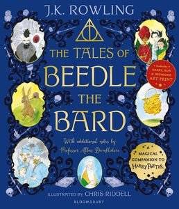 THE TALES OF BEEDLE THE BARD ILLUSTRATED EDITION HARDCOVER