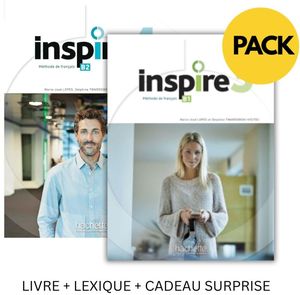 INSPIRE 3 & 4 PACK (LIVRE + LEXIQUE + CADEAU SURPRISE)