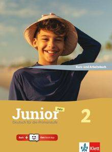 JUNIOR NEU 2 KURSBUCH & ARBEITSTUDENTS BOOKUCH (+ KLETT BOOK-APP)