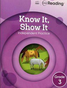 INTO READING KNOW IT SHOW IT GRADE 3