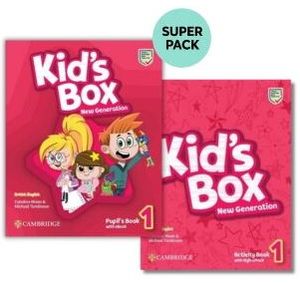 KIDS BOX NEW GENERATION 1 SUPER PACK (STUDENTS BOOK + WORKBOOK)