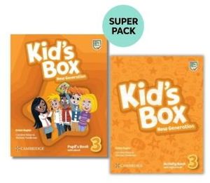 KIDS BOX NEW GENERATION 3 SUPER PACK (STUDENTS BOOK + WORKBOOK)