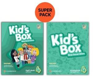 KIDS BOX NEW GENERATION 4 SUPER PACK (STUDENTS BOOK + WORKBOOK)
