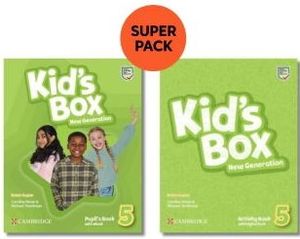 KIDS BOX NEW GENERATION 5 SUPER PACK (STUDENTS BOOK + WORKBOOK)