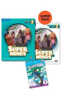 SUPER MINDS 3 SUPER PACK 3 (SB + WB + STORYFUN 3 + WORDLIST) 2ND ED