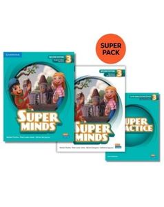 SUPER MINDS 3 SUPER PACK 2 (SB + WB + SUPER PRACTICE + WORDLIST) 2ND ED