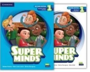 SUPER MINDS 1 SUPER PACK 1  (STUDENTS BOOK + WORKBOOK + WORDLIST) 2ND ED