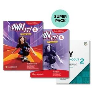 OWN IT! 2 SUPER PACK 2 (STUDENTS BOOK + WORKBOOK + KEY FOR SCHOOLS 2 + WORDLIST) 2ND ED