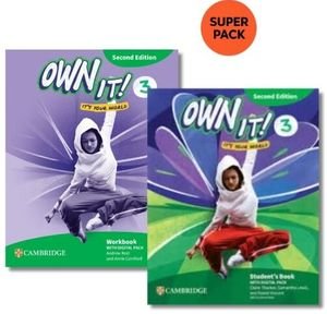 OWN IT! 3 SUPER PACK 1 (STUDENTS BOOK + WORKBOOK+ WORDLIST) 2ND ED