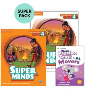 SUPER MINDS 4 SUPER PACK 3  2ND ED
