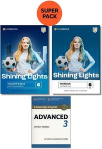 SHINING LIGHTS 6 SUPER PACK 2 (STUDENTS BOOK + WORKBOOK + ADVANCED 3 + WORDLIST)