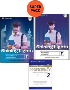 SHINING LIGHTS 7 SUPER PACK 2 (STUDENTS BOOK + WORKBOOK + PROFICIENCY 2 + WORDLIST)