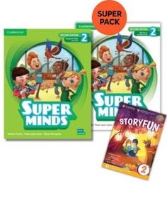 SUPER MINDS 2 SUPER PACK 4 (SB + WB + STORYFUN 2 + WORDLIST) 2ND ED