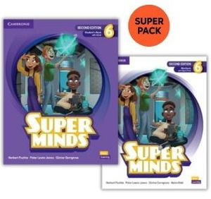 SUPER MINDS 6 SUPER PACK 1 (SB + WB + WORDLIST) 2ND ED