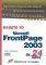 ������ �� MICROSOFT FRONTPAGE 2003 �� 24 ����