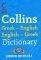 COLLINS GREEK-ENGLISH ENGLISH-GREEK DICTIONAR...