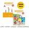 HOURRA! 1 SUPER PACK AR (LIVRE + CAHIER + LEX...
