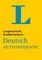 LANGENSCHEIDT GROSSWORTERBUCH DEUTSCH ALS FRE...