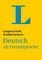 LANGENSCHEIDT GROSSWORTERBUCH DEUTSCH ALS FRE...