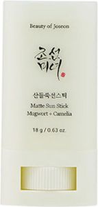 ��������� STICK BEAUTY OF JOSEON MATTE SUN STICK MUGWORT CAMELIA 18 G SPF 50 (18GR)