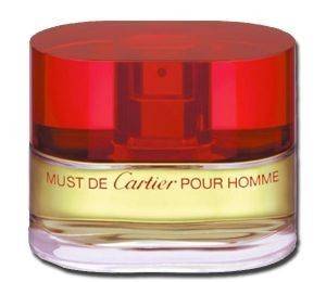 EAU DE TOILETTE CARTIER, MUST DE CARTIER POUR HOMME 100ML EAU DE TOILETTE CARTIER, MUST DE CARTIER POUR HOMME 100ML