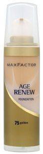 MAKE-UP MAX FACTOR, AGE RENEW FOUNDATION NO 75 GOLDEN