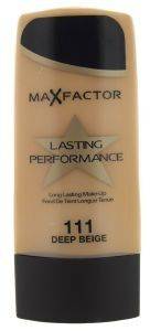 MAKE-UP MAX FACTOR, LASTING PERFORMANCE NO 111 DEEP BEIGE MAKE-UP MAX FACTOR, LASTING PERFORMANCE NO 111 DEEP BEIGE