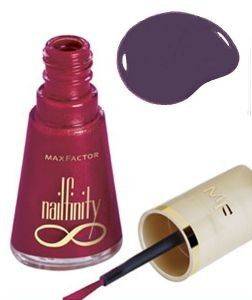   MAX FACTOR, NAILFINITY  818 PURPLE MAGIC