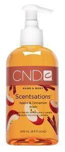 CND SCENTSATIONS, APPLE & CINNAMON WASH 245ML